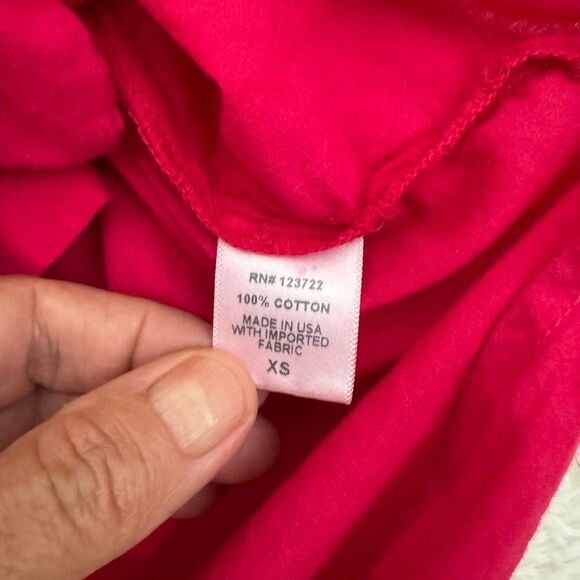 Xirena Channing Women's Dark Pink Button-Up Shirt Size XS - Picture 6 of 8